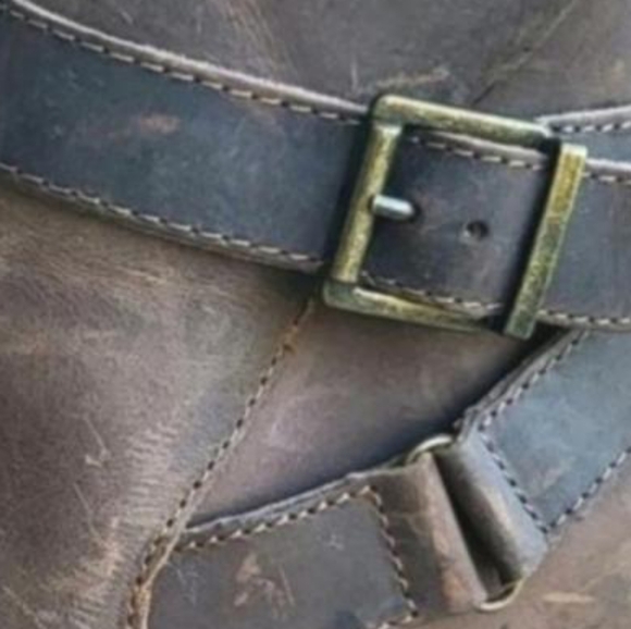 b.o.c Born Distress Leather Cognac Ankle Boot Brown Gray Western Women 8 Faywood - Picture 2 of 9